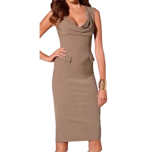 Boston Proper Dresses & Skirts - Boston Proper NWT Sleeveless Cowl neck Sheath Dress Sz 8